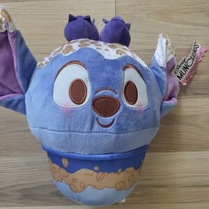 Disney Munchlings Blue and Purple Stitch Plush